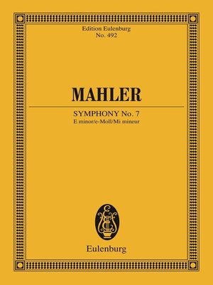 cover image of Symphony No. 7 E minor